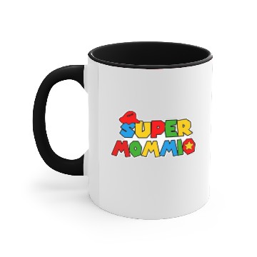 Discover Super mommio Accent Mugs