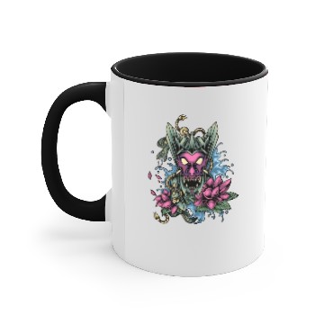 Discover Oni king devil Accent Mugs