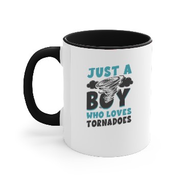 Discover Storm Chaser Hurricane Meteorology Accent Mugs