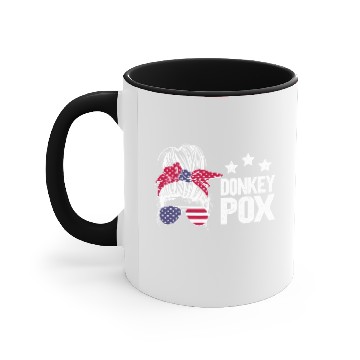 Discover Donkey Pox Accent Mugs