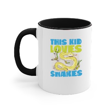 Discover Snake Serpent This Kid Loves Accent Mugs