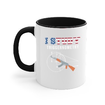 Discover I Study Triggernometry - Gun Lover Accent Mugs