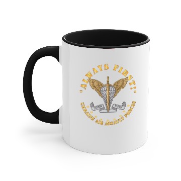 Discover Ukraine Air Assault Forces Emblem Always First Accent Mugs