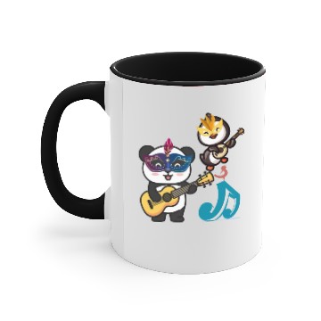 Discover Guitar Accent Mugs