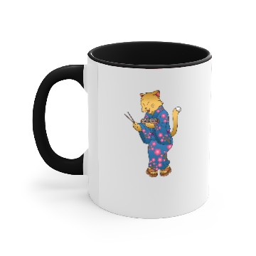 Discover Kimono Cat Accent Mugs