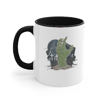 Discover Halloween Zombie Hand Graveyard Accent Mugs