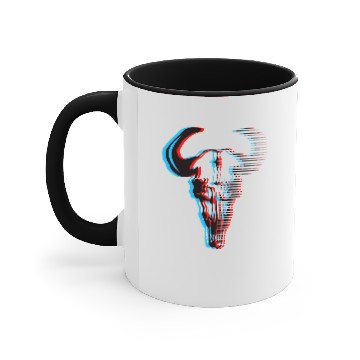 Discover Buffalo skull Accent Mugs