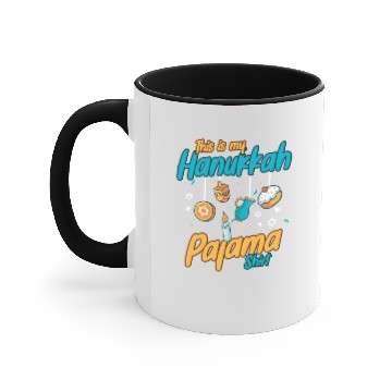 Discover Hanukkah Pajamas Accent Mugs