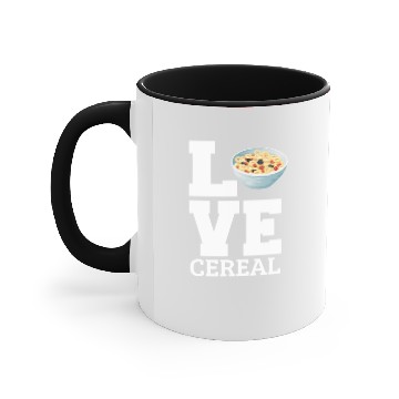 Discover Love Cereal Accent Mugs