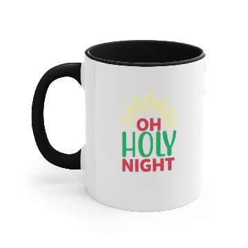 Discover Oh Holy Night Accent Mugs