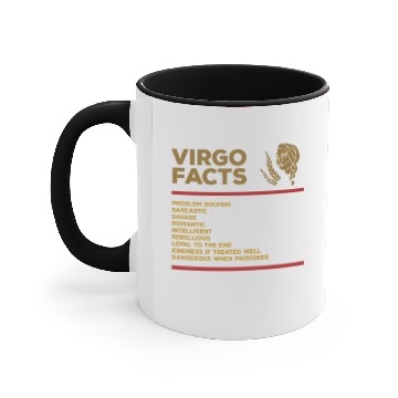 Discover Virgo Facts Zodiac Star Sign Funny Astrology Aesth Accent Mugs