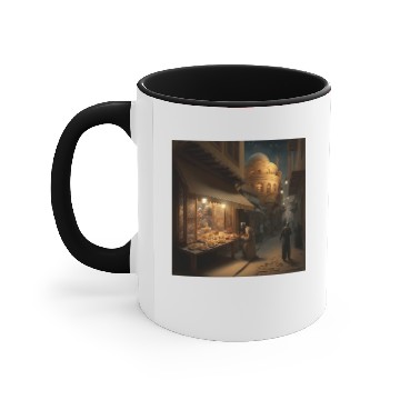 Discover Ramadan in egypt Accent Mugs