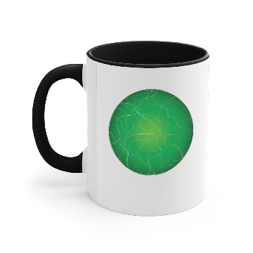 Discover Earth planet illustration Accent Mugs