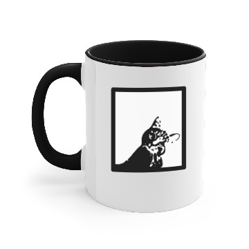 Discover sad cat Accent Mugs