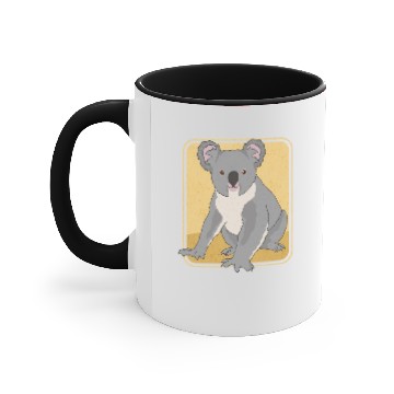 Discover Koala Funny Cute Koalas Accent Mugs