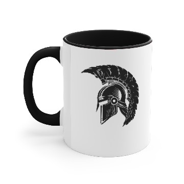 Discover Spartan helmet gladiator Sparta Accent Mugs