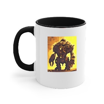 Discover Mech Robot Futuristic Sci-Fi High-Tech Android Rob Accent Mugs