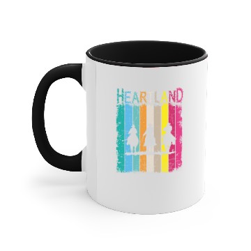 Discover heartland ranch Accent Mugs