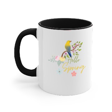 Discover HelloSpring Accent Mugs