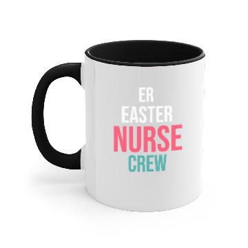 Discover ER Easter Nurse Crew Accent Mugs