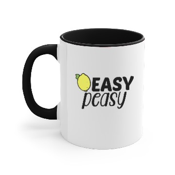 Discover Easy Peasy Lemon Squeezy Accent Mugs