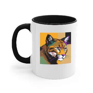 Discover Mountain Lion future ink Accent Mugs