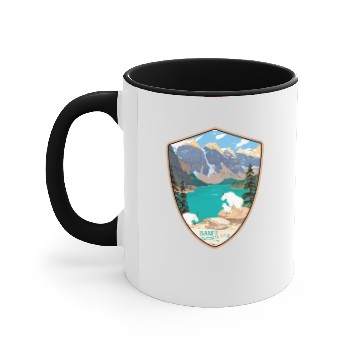 Discover Banff national park Accent Mugs