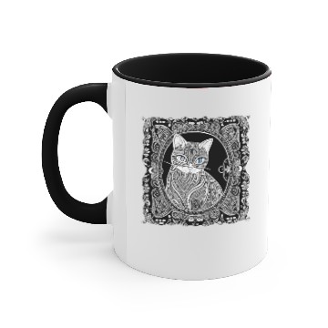 Discover Beautiful Bohemian Cat | Accent Mugs