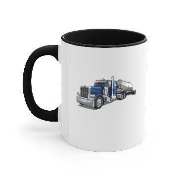 Discover Peterbilt 18 Wheeler Accent Mugs