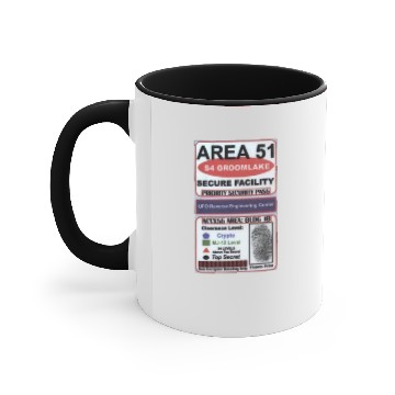 Discover Area 51 Reverse Engineering Pass Accent Mugs