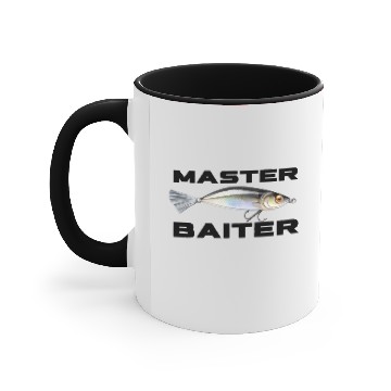 Discover MASTER BAITER Accent Mugs