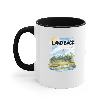 Discover Land Back Accent Mugs