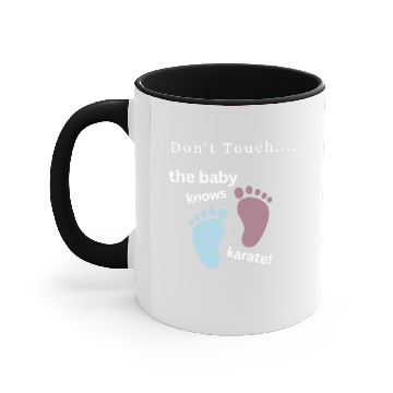 Discover Women's Maternity Accent Mugs karate kid
