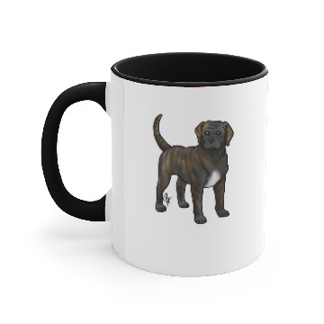 Discover Dog Cane Corso Natural Brindle Accent Mugs