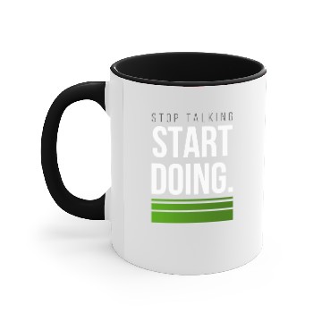Discover Hard Work Start Design for proud motivated Workers Accent Mugs