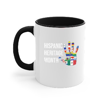 Discover Hispanic Heritage Month Accent Mugs