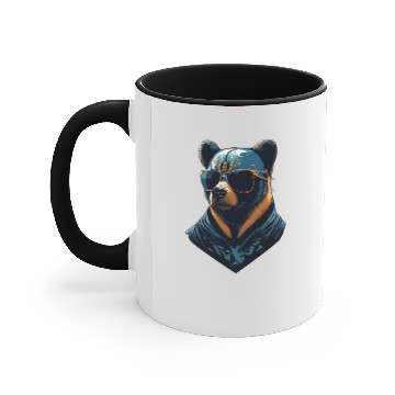 Discover Bear Wilderness Explorer Accent Mugs