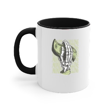 Discover Money calling Accent Mugs