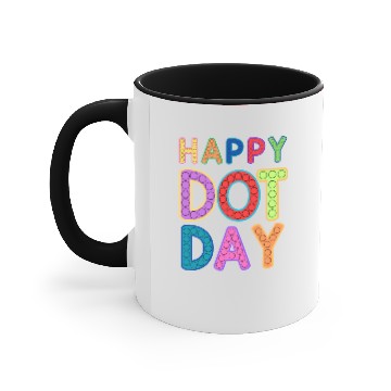 Discover Happy Dot Day Accent Mugs