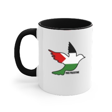 Discover Free palestine Accent Mugs