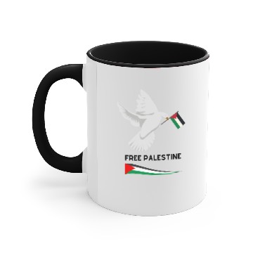 Discover Free Palestine Accent Mugs
