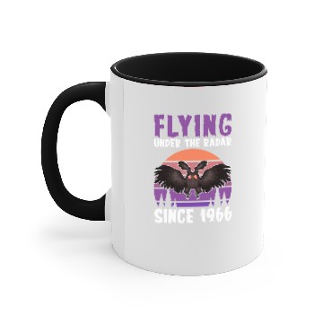 Discover Mothman Cryptid Cryptozoology Accent Mugs