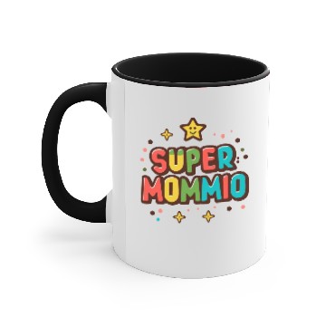 Discover Super mommio Accent Mugs