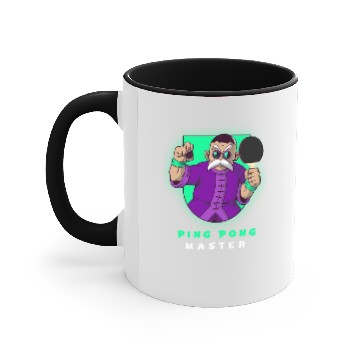 Discover Ping Pong Master Accent Mugs