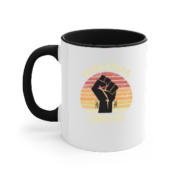 Discover Wakanda Forever Accent Mugs