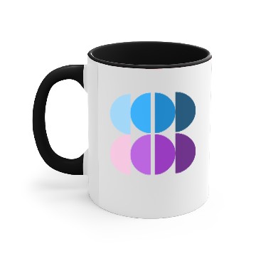 Discover Blueberry Mirage Accent Mugs