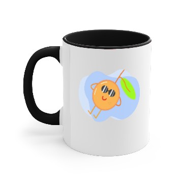 Discover Cool Citrus Zest Accent Mugs