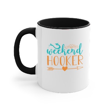 Discover weekend HOOKER 01 Accent Mugs