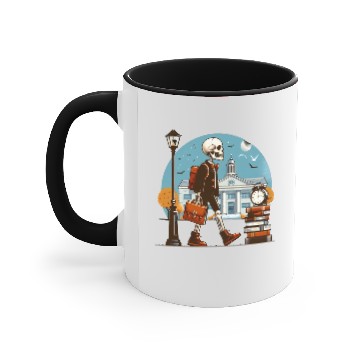 Discover Preppy skeleton Accent Mugs