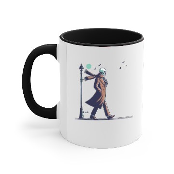 Discover Preppy skeleton Accent Mugs